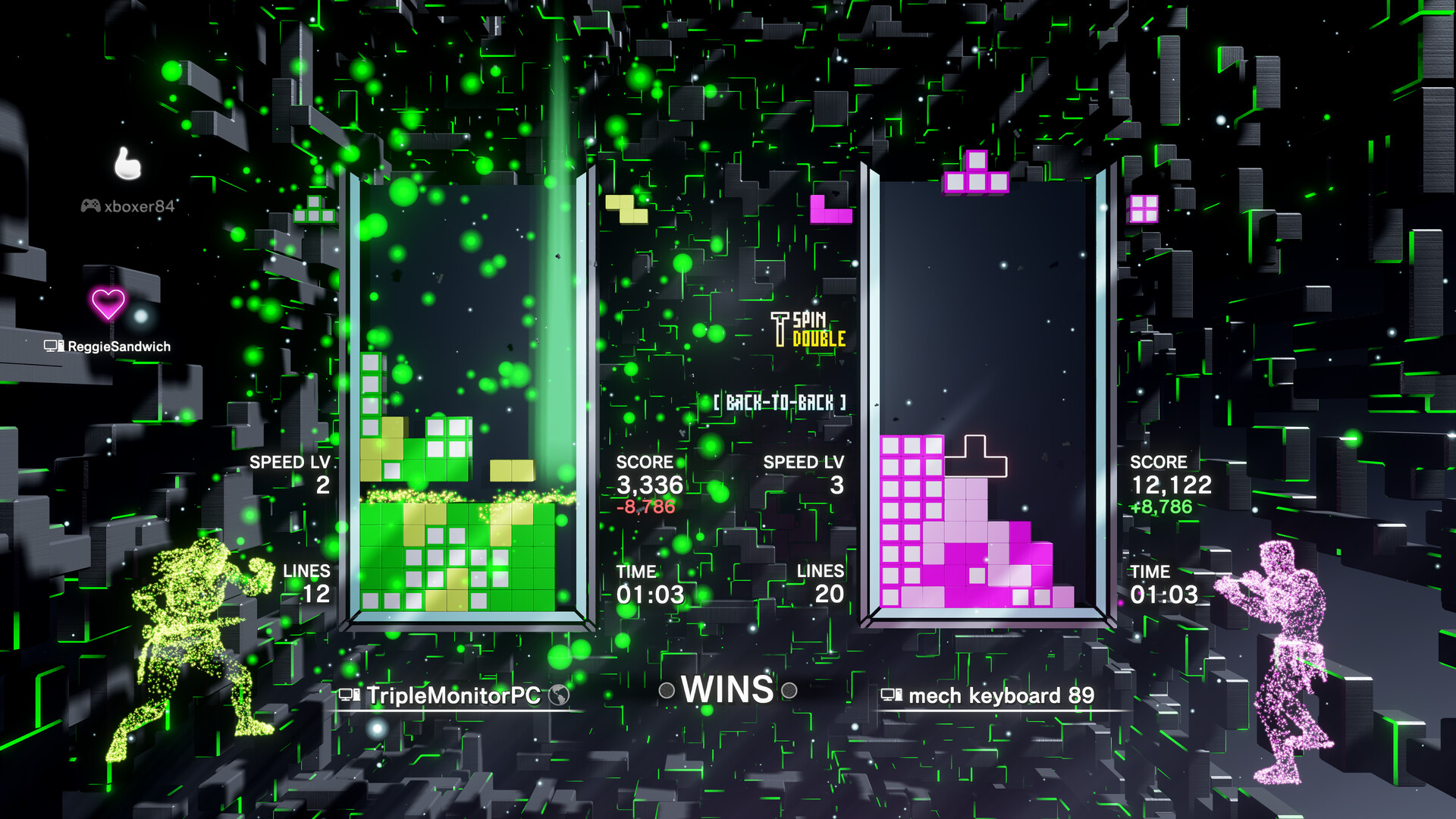 screenshot of Tetris® Effect: Connected 7