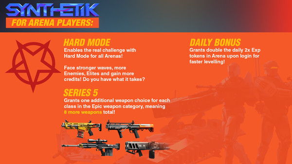 SYNTHETIK: Arena Premium Upgrade