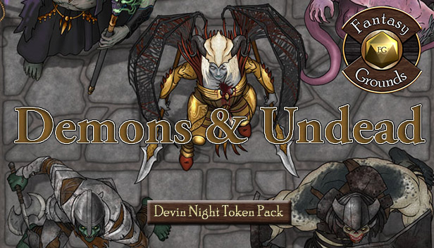 Devin Night Token Pack: Tome of Beasts 8: Sandman - Zmey +Appendix NPC's  for Fantasy Grounds