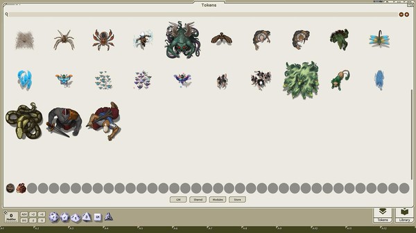 скриншот Fantasy Grounds - Devin Night Pack Tome of Beasts pack 7 (Token Pack) 2