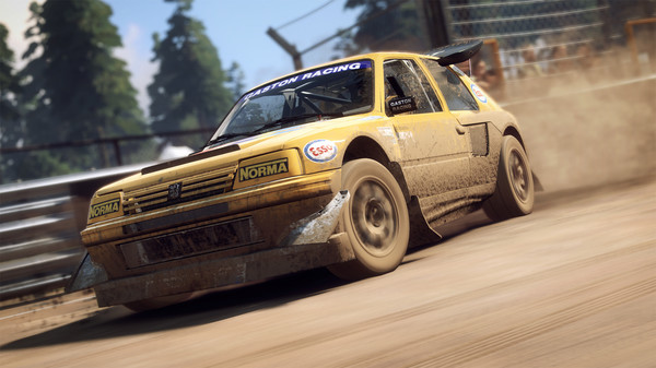 скриншот DiRT Rally 2.0 - Peugeot 205 T16 Rallycross 2