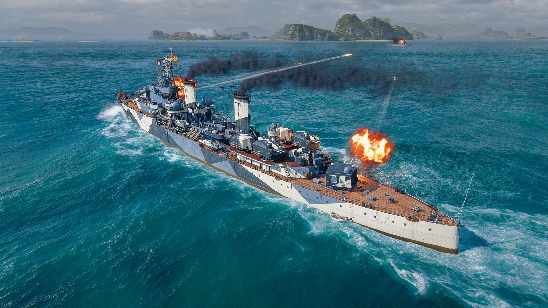 World of Warships — Huanghe Pack #4