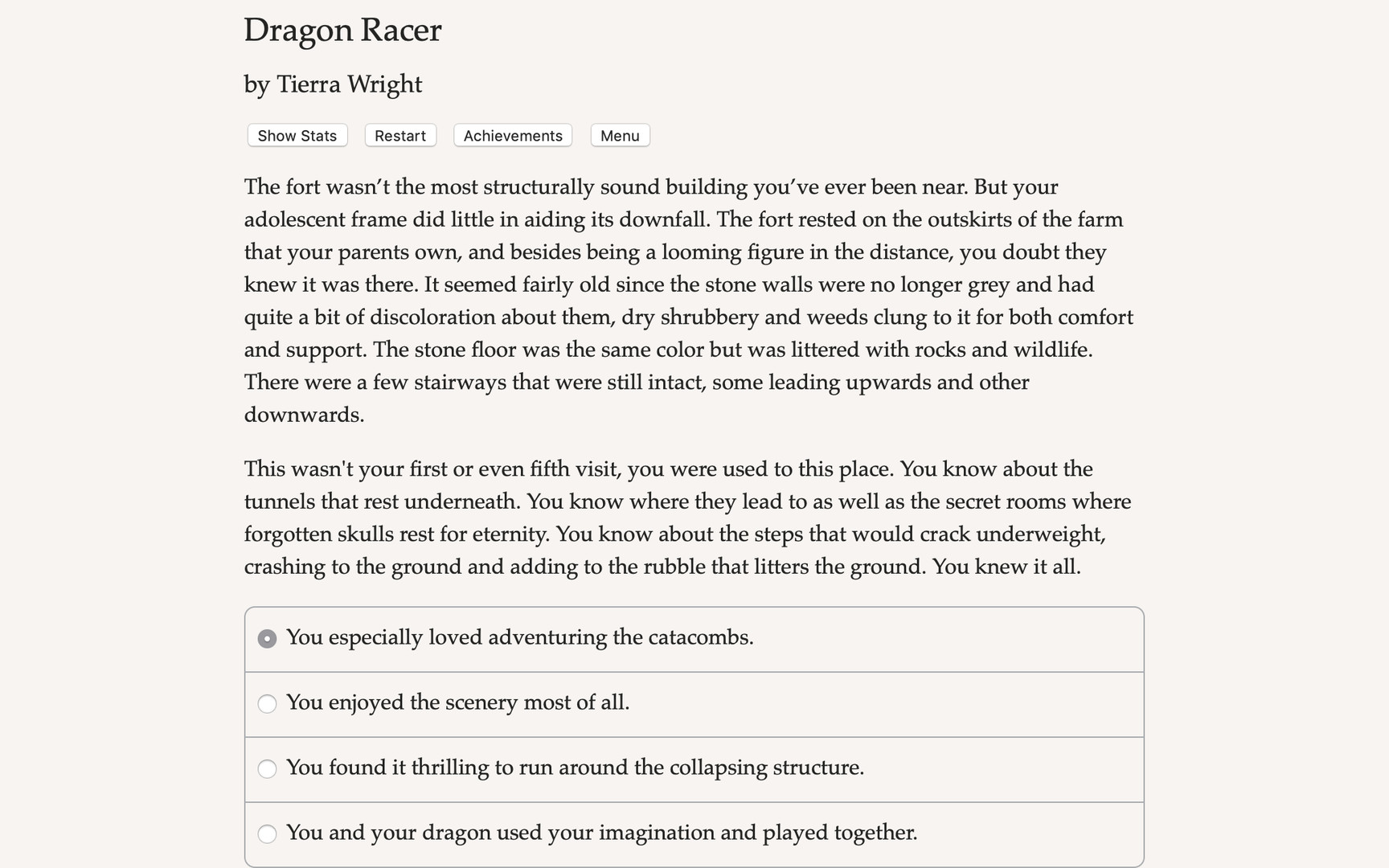 Dragon Racer Demo #4