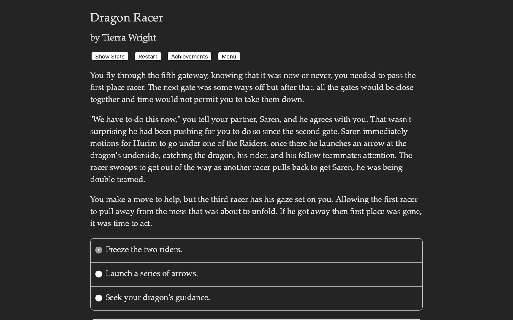 Dragon Racer Demo #2