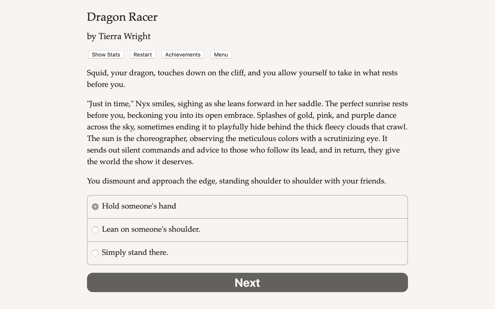 Dragon Racer Demo #0