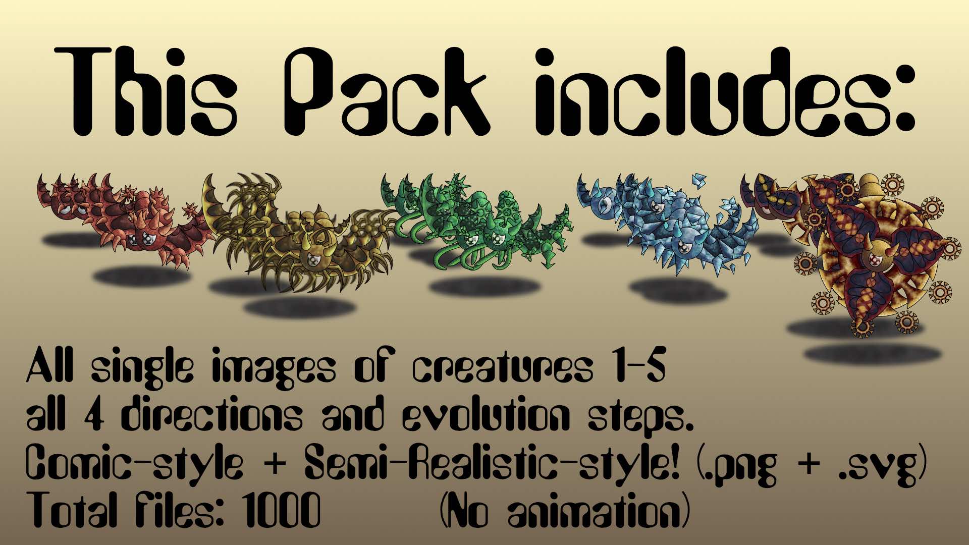 RPG Maker VX Ace - Monster Evolutions: Battler Pack 1 #0