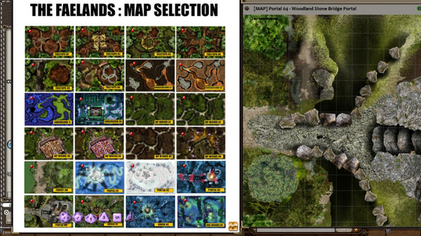 скриншот Fantasy Grounds - Meanders Map Pack: The Faelands (Map Pack) 3