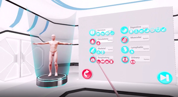 скриншот VRLab Academy: Anatomy VR 1