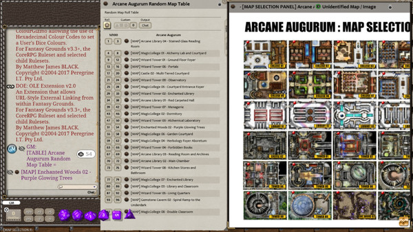 скриншот Fantasy Grounds - Meanders Map Pack: Arcane Augurum (Map Pack) 4