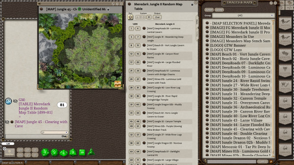скриншот Fantasy Grounds - Meanders Map Pack: Meredark Jungle II (Map Pack) 2