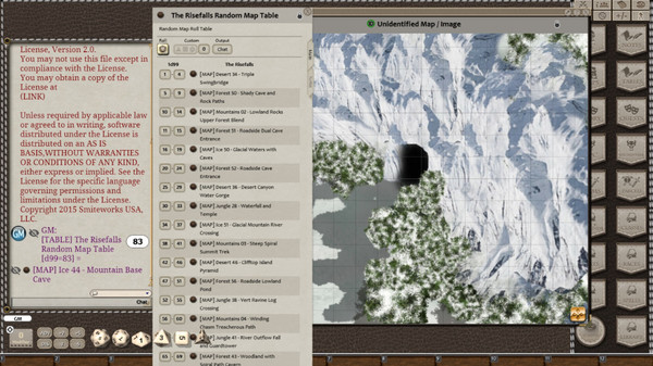 скриншот Fantasy Grounds - Meanders Map Pack: The Risefalls (Map Pack) 1