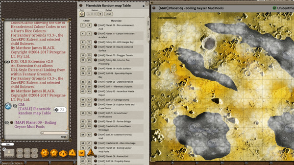скриншот Fantasy Grounds - Meanders Map Pack: Planetside (Map Pack) 2