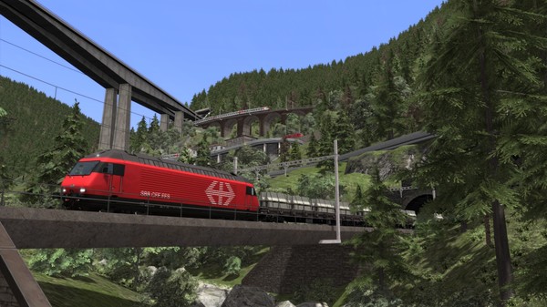 скриншот Train Simulator: Gotthardbahn Alpine Classic: Erstfeld – Bellinzona Route Add-On 0