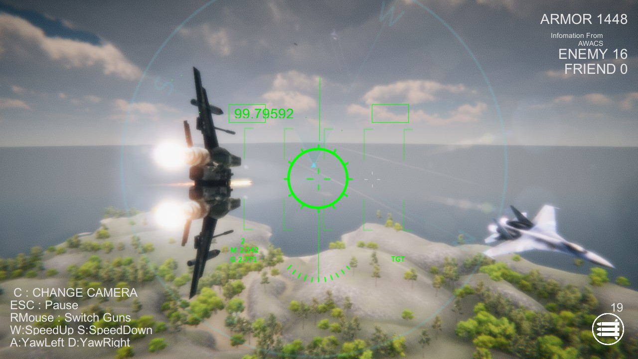 SkyGameChanger-AirCombat II- screenshot 1