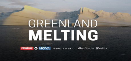 Greenland Melting steam charts