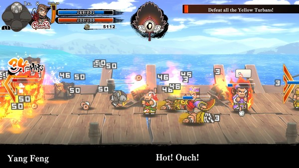 Скриншот из River City Saga: Three Kingdoms