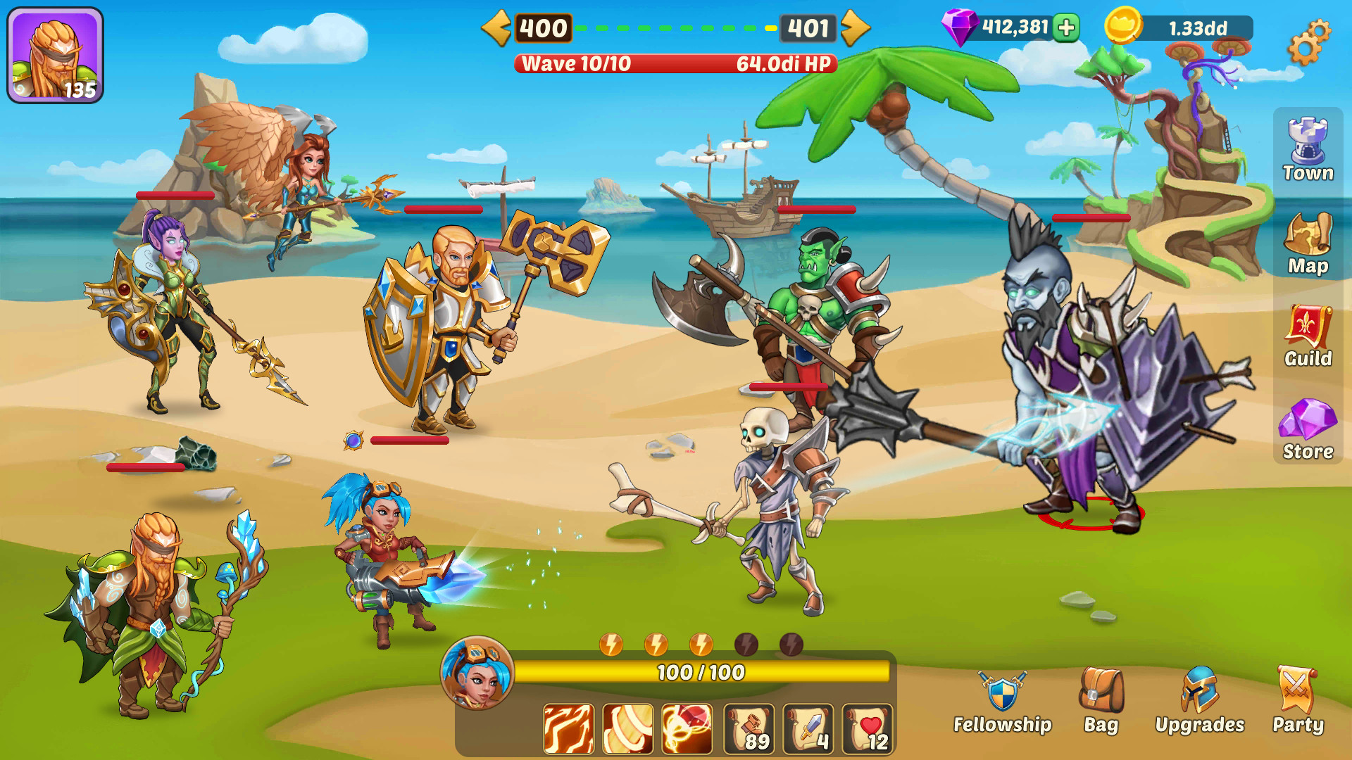 Firestone Online Idle RPG download the new