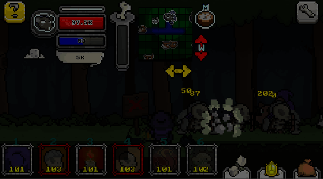The Rat (Necromancer) commands his undead army.