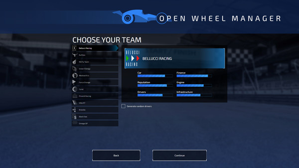 скриншот Open Wheel Manager 5