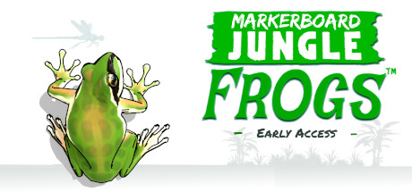 Markerboard Jungle: Frogs Cover Image