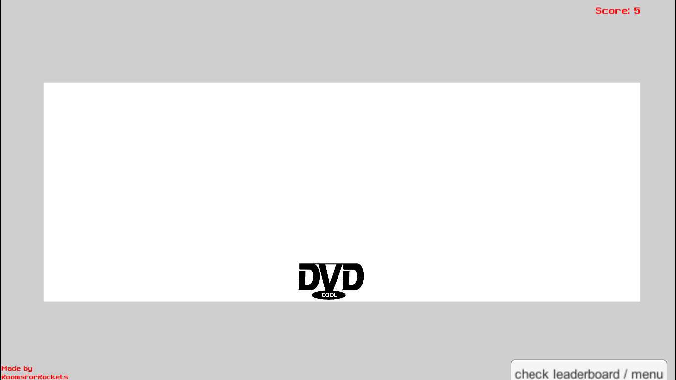 Does the bouncing DVD logo ever hit the corner?