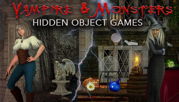 What's On Steam - Vampire & Monsters: Hidden Object Games