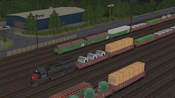скриншот Trainz 2019 DLC: Brazemore Yard 4