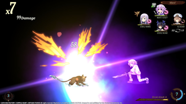 скриншот Super Neptunia RPG 2