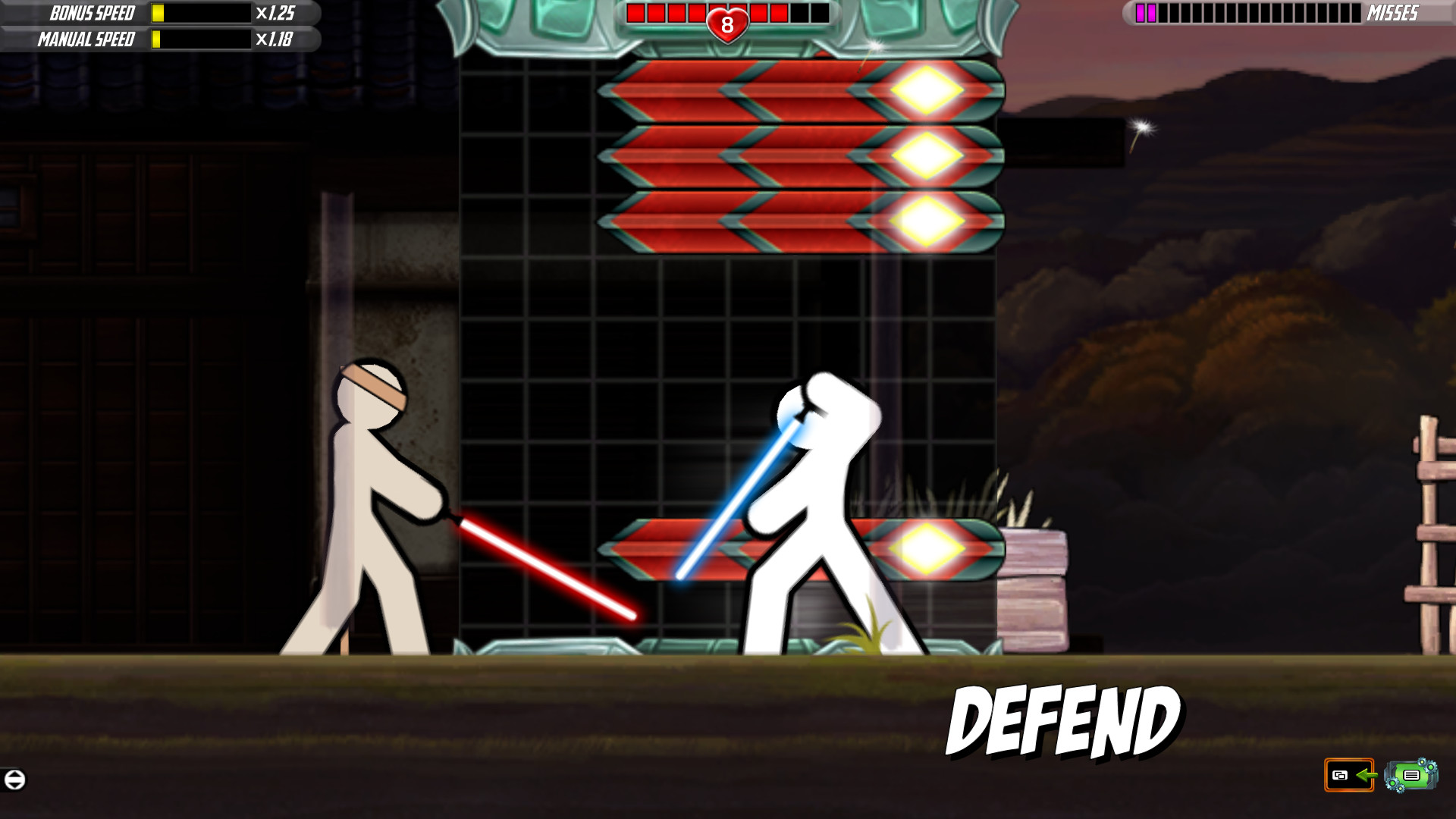 One Finger Death Punch 2 Demo #6