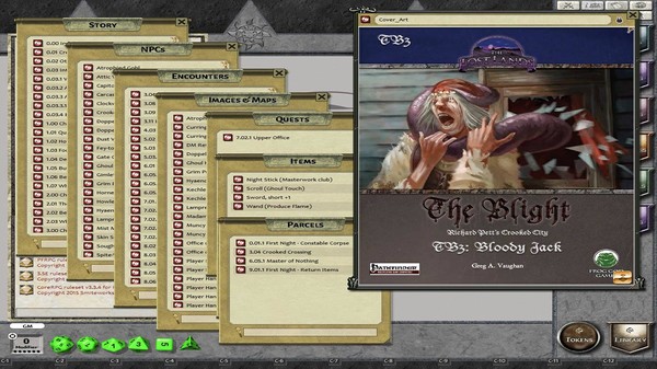 скриншот Fantasy Grounds - The Blight: Bloody Jack (PFRPG) 0