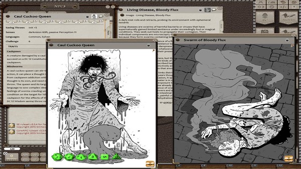 скриншот Fantasy Grounds - The Blight: Horror in the Sinks (5E) 3
