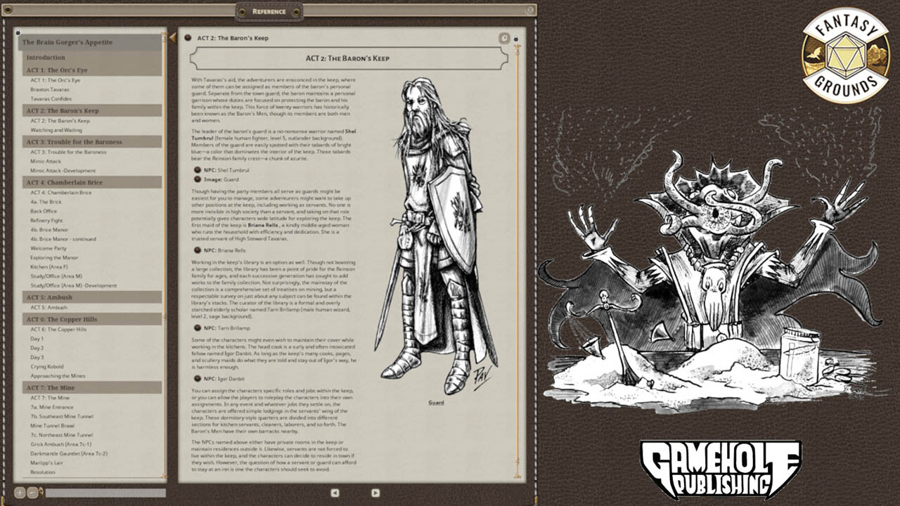 Fantasy Grounds - The Brain Gorger's Appetite (5E) #0