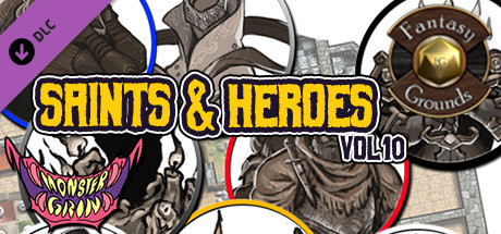 Fantasy Grounds - Saints and Heroes, Volume 10 (Token Pack) banner image