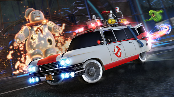 скриншот Rocket League - Ghostbusters Ecto-1 Car Pack 0