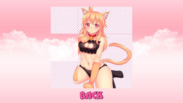скриншот ECCHI NEKO GIRLS PUZZLE 1