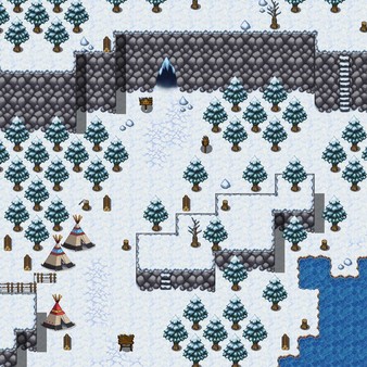 скриншот RPG Maker MV - Winter Tiles 2