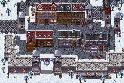 скриншот RPG Maker MV - Winter Tiles 1