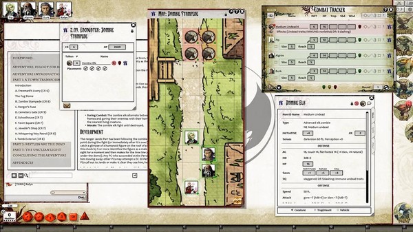 скриншот Fantasy Grounds - Pathfinder RPG - The Tyrant's Grasp AP 2: Eulogy for Roslar's Coffer (PFRPG) 1
