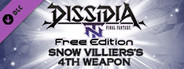DFF NT: Glacial Guard, Snow Villiers' 4th Weapon