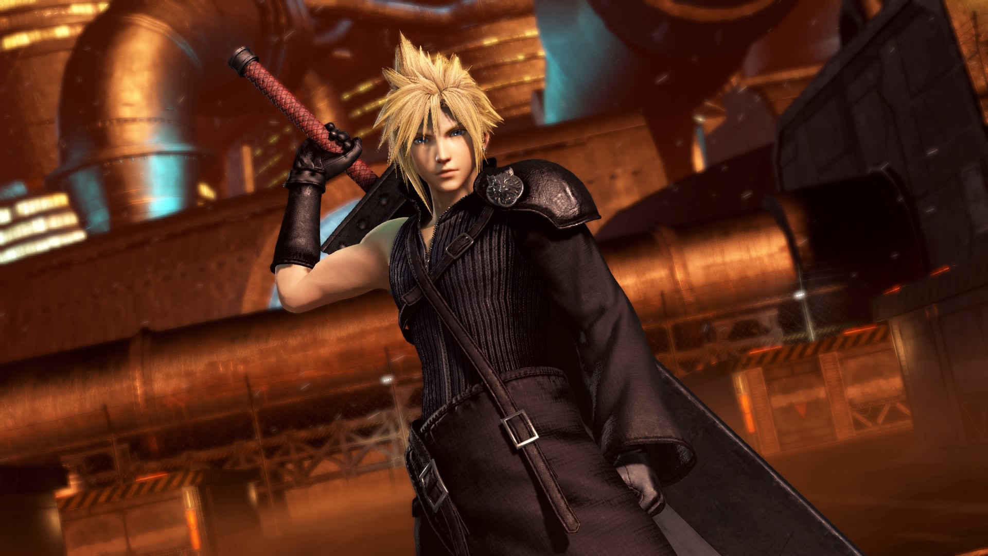 DFF NT: Cloudy Wolf Appearance Set for Cloud Strife Featured Screenshot #1