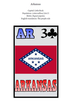 Solitaire: Learn the Flags - US States Book