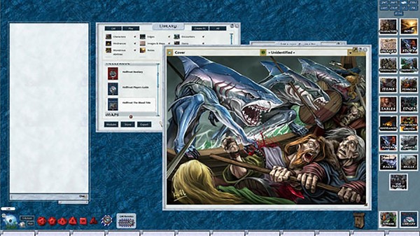 скриншот Fantasy Grounds - Hellfrost: The Blood Tide (Savage Worlds) 0