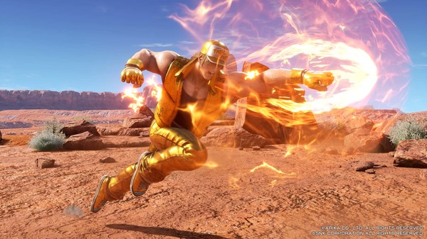 FIGHTING EX LAYER - Color Gold/Silver: Terry for steam FIGHTING EX LAYER - Color Gold/Silver: Terry for steam