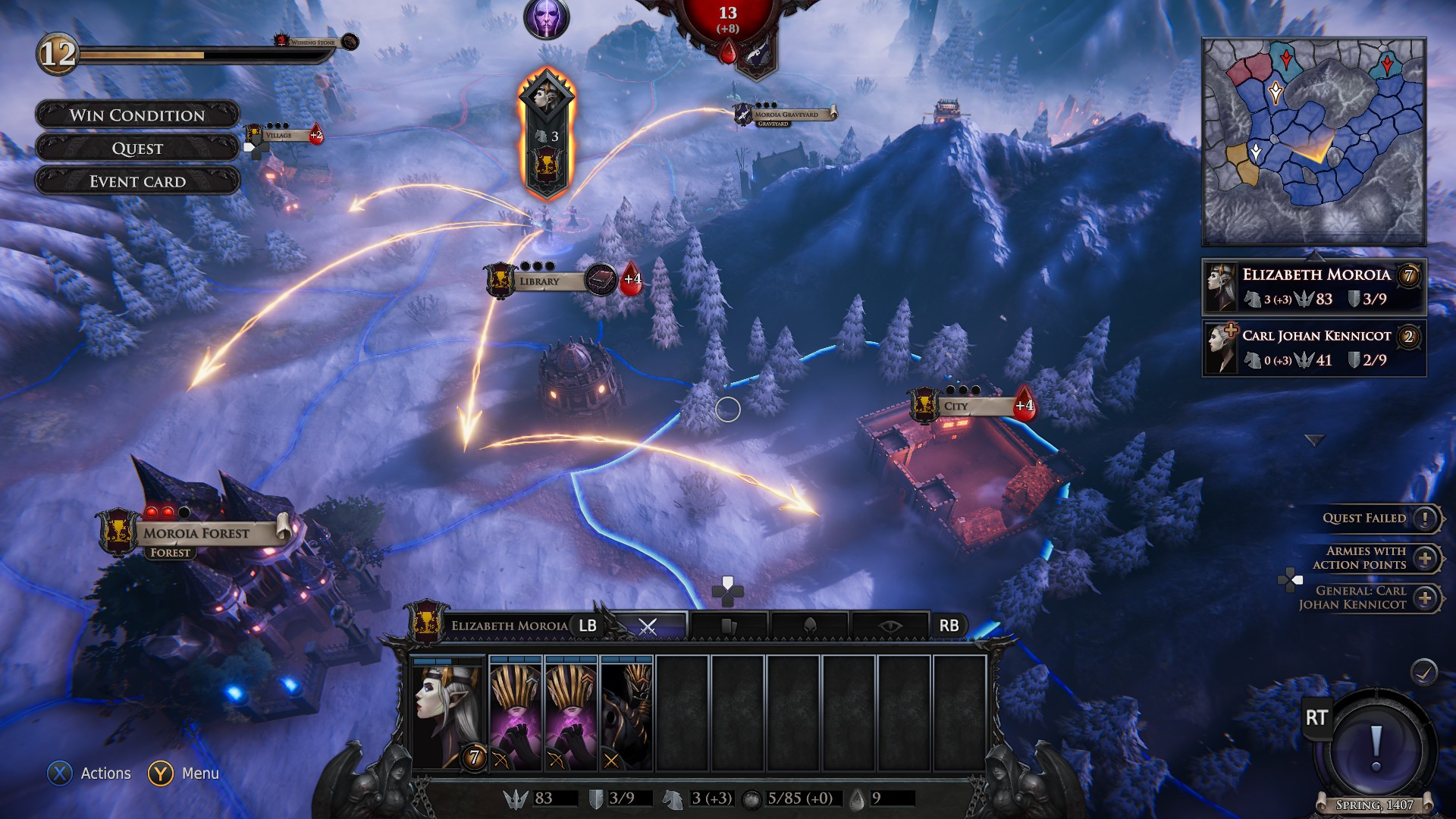 Immortal Realms: Vampire Wars Review (Switch)