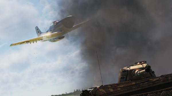 скриншот DCS: P-51D Mustang Blue Nosed Bastards of Bodney Campaign 3