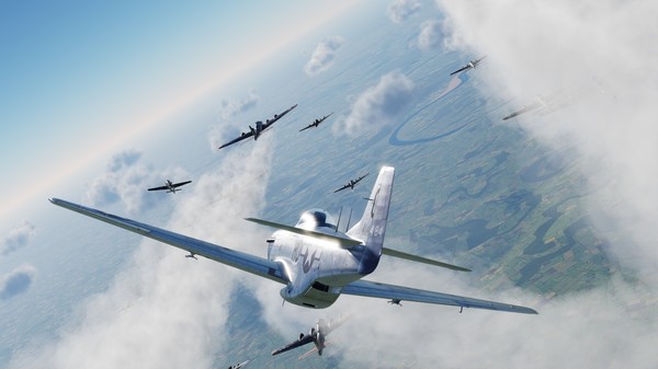 скриншот DCS: P-51D Mustang Blue Nosed Bastards of Bodney Campaign 5