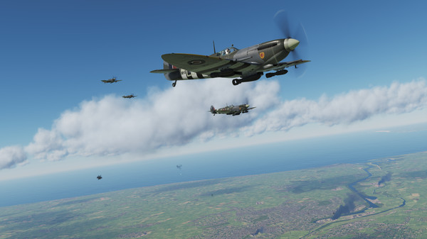 скриншот DCS: Spitfire LF Mk.IX The Big Show Campaign 5