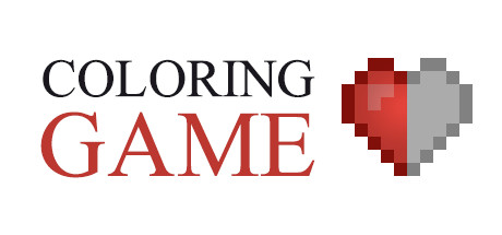 Steam header art for Coloring Game