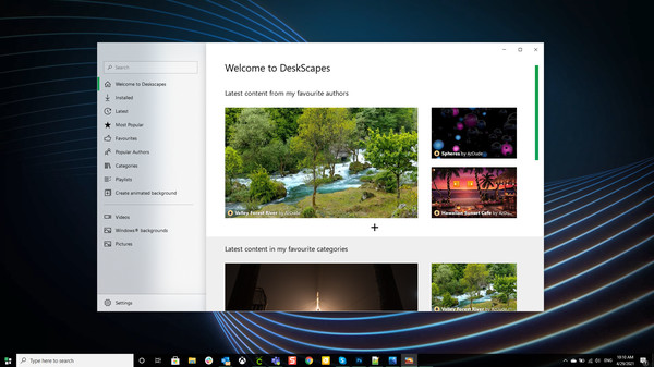 скриншот DeskScapes 0