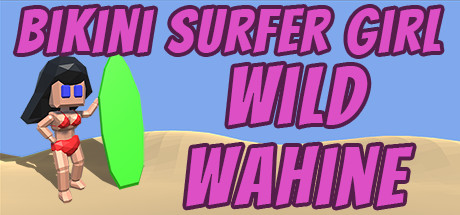 Bikini Surfer Girl - Wild Wahine Cover Image
